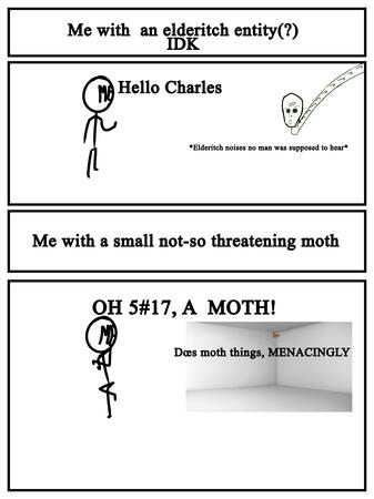 Elderitch Moth Comic